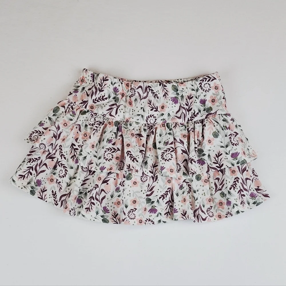 Isaac Mizrahi Floral Layered Skirt